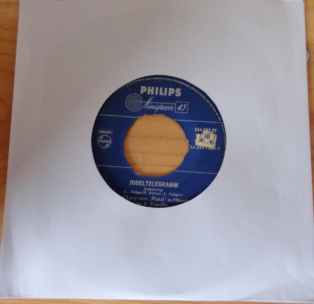Thomas Wendlinger > Jodeltelegramm, Gebruikt, Overige genres, 7 inch, Single
