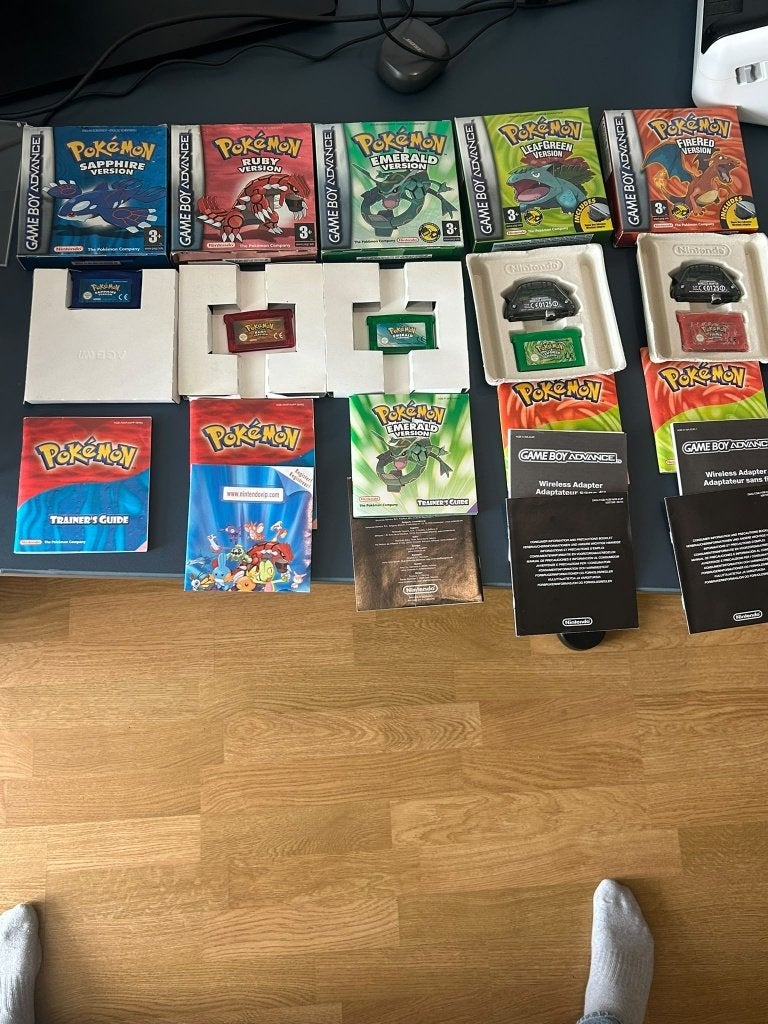 Foto 8 van Pokemon spellen compleet game boy advance