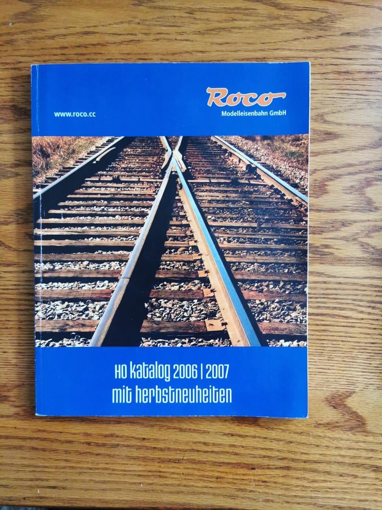 Roco H0 catalogus 2006/2007 met herfstnieuwtjes, Gelijkstroom of Wisselstroom, Analoog, Nieuw, Roco