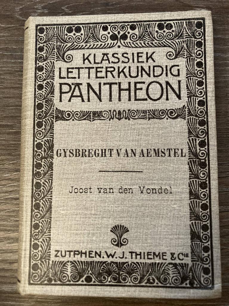 Joost van den Vondel: Gysbrecht van Amstel, Boeken, Ophalen of Verzenden, Gelezen, Vondel, Nederland