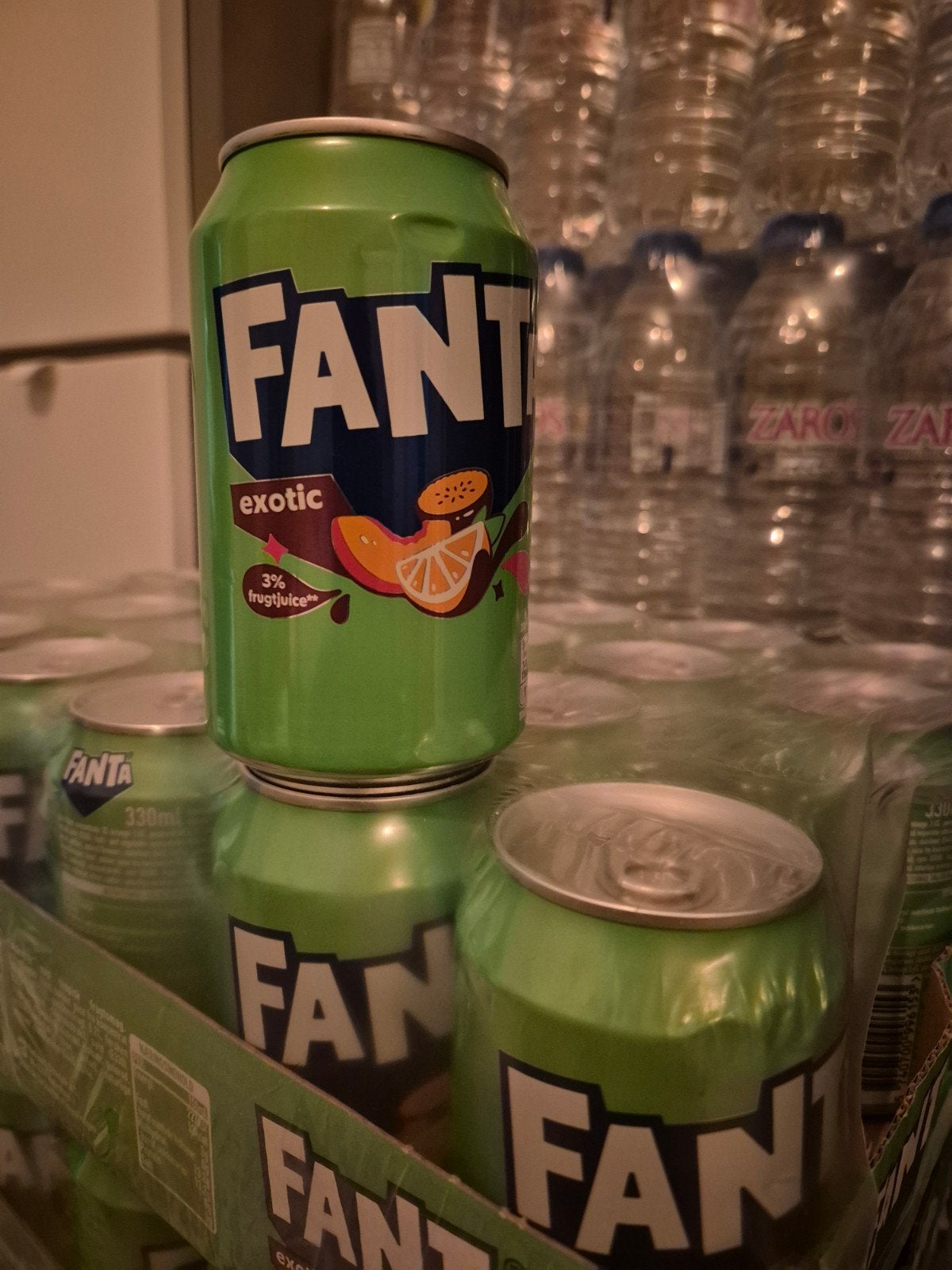 Fanta exotic Frisdrank 330 ml 24 stuks per tray, Ophalen