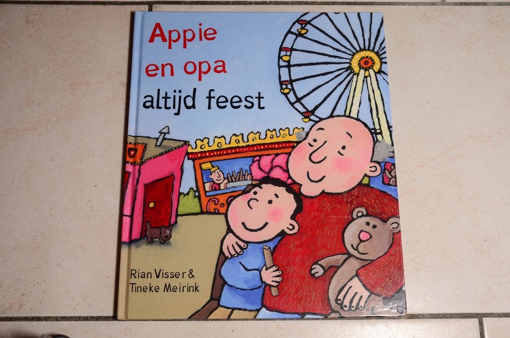 Appie en opa altijd feest / Rian Visser, Ophalen of Verzenden, Zo goed als nieuw, Fictie algemeen, Voorleesboek