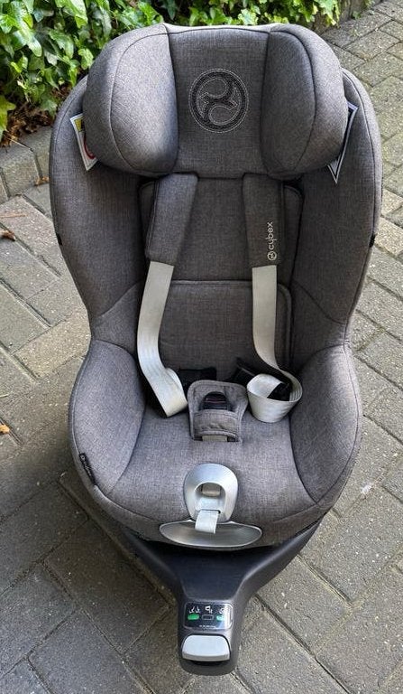 Cybex Base Z met Isofix en autostoel Cybex Sirona T i-Size, Gebruikt, 0 t/m 18 kg, Verstelbare rugleuning, Isofix