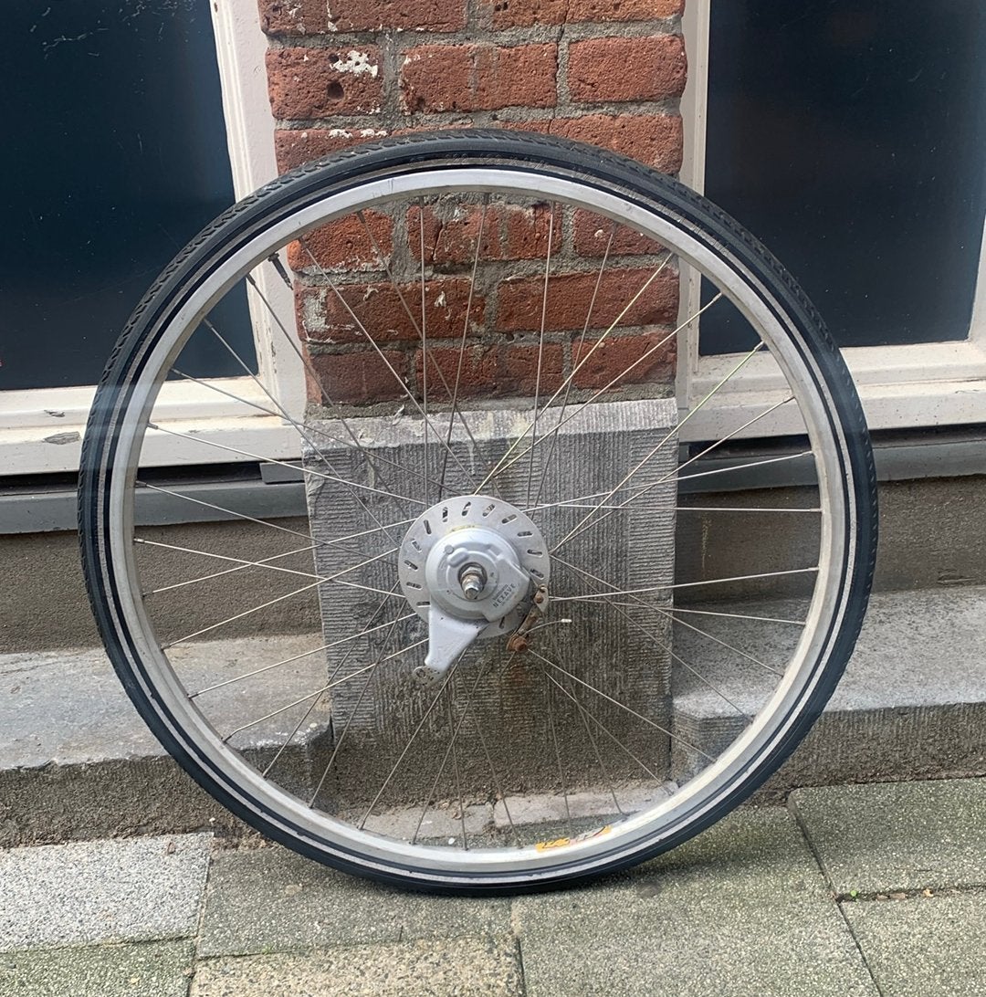 achterwiel 28 inch met nexus 7 naaf, Gebruikt, Aluminium, Stadsfiets, Ophalen