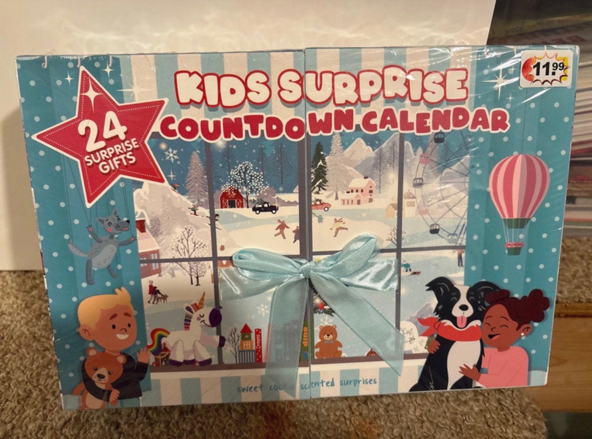 Kinder advent kalender nieuw, Diversen, Ophalen of Verzenden, Maandkalender, Nieuw
