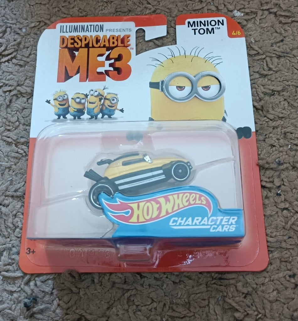 Hot Wheels Minion Tom Character Cars, Ophalen of Verzenden, Nieuw, Auto