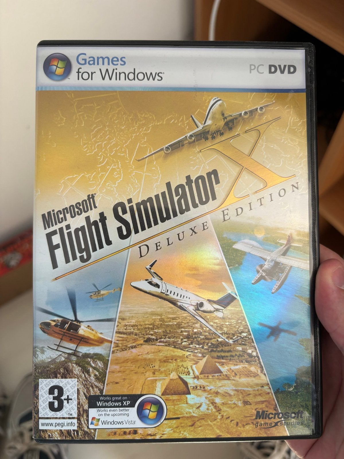 Microsoft Flight Simulator X Deluxe Edition PC DVD, Online, Gebruikt, 1 speler, Ophalen of Verzenden
