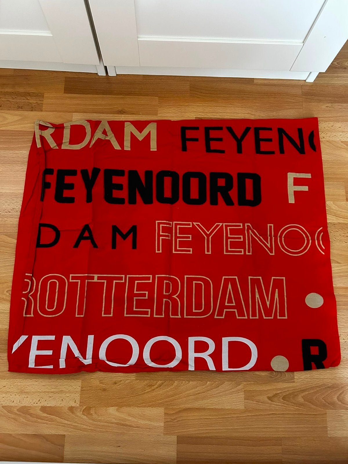 dekbedovertrek feyenoord, Jongetje of Meisje, Ophalen of Verzenden, Zo goed als nieuw, Dekbedovertrek