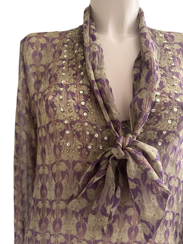Antik Batik shirt lange mouw S, Maat 38/40 (M), Ophalen of Verzenden, Zo goed als nieuw, Lange mouw