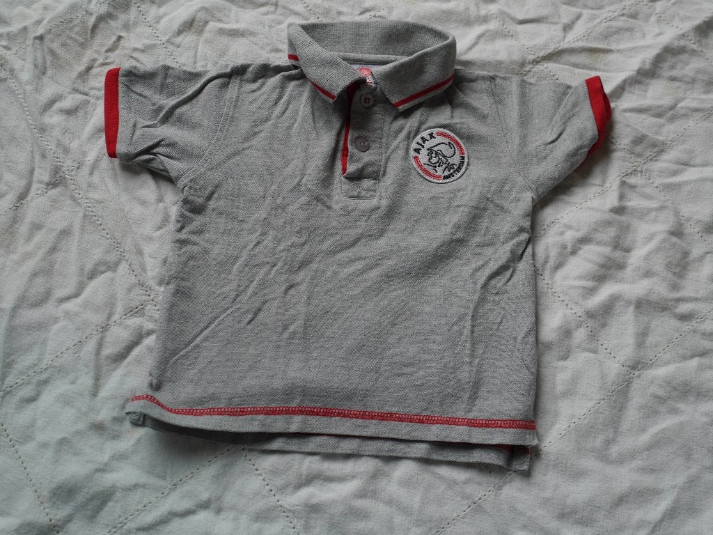 ajax polo maat 92, Ajax, Gebruikt, Ophalen of Verzenden, Shirt of Longsleeve