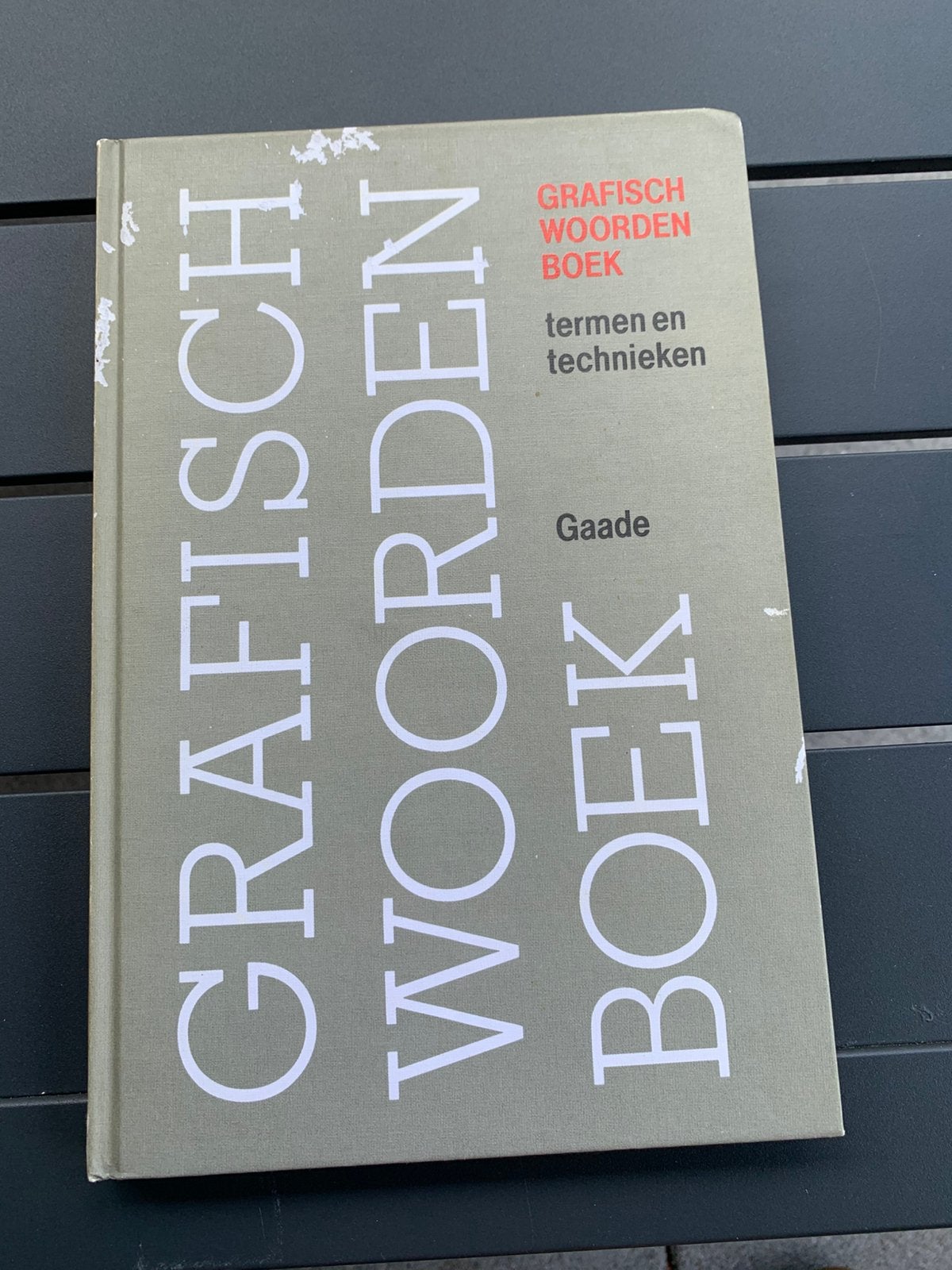 Grafisch woordenboek termen en techniek, Boeken, Ophalen of Verzenden, Zo goed als nieuw, Overige uitgevers