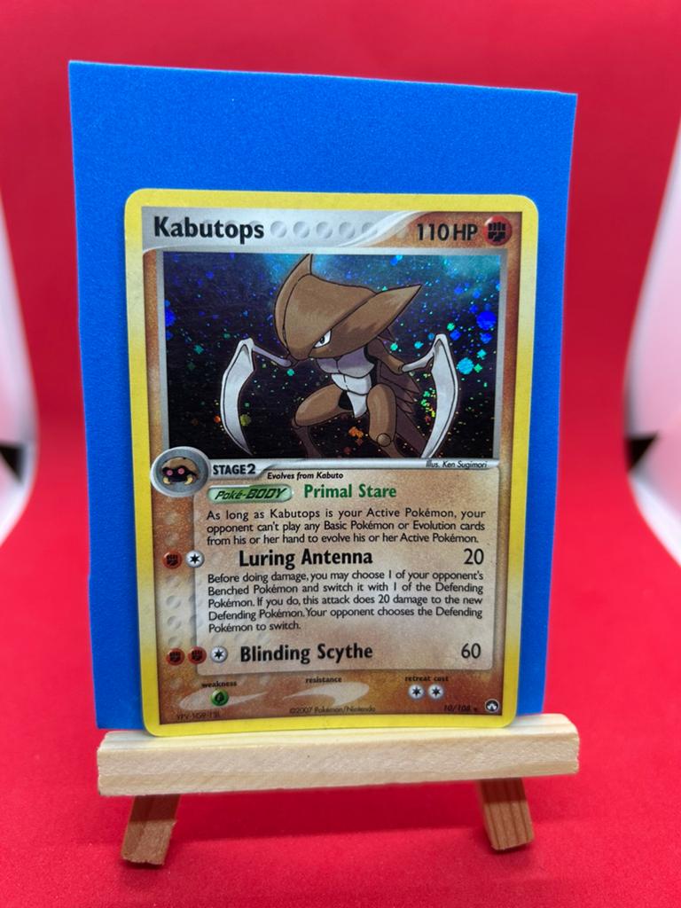 Kabutops EX Power Keepers Holo Rare, Ophalen of Verzenden, Zo goed als nieuw