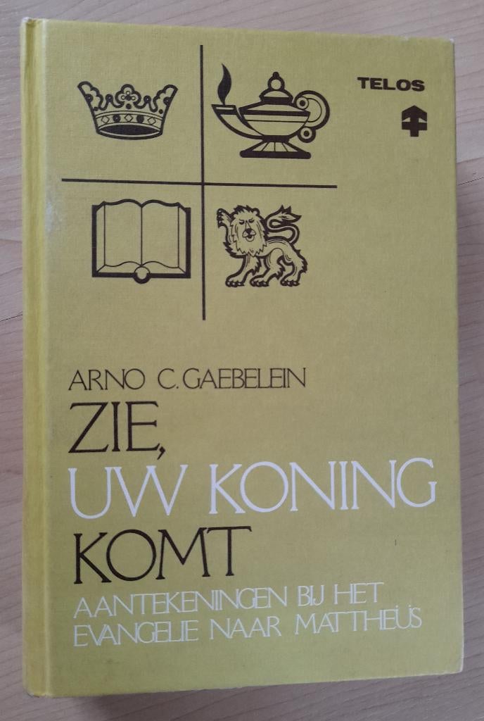 ZIE UW KONING KOMT Arno C Gaebelein AANTEKENINGEN BIJ HET, Boeken, Ophalen of Verzenden, Gelezen