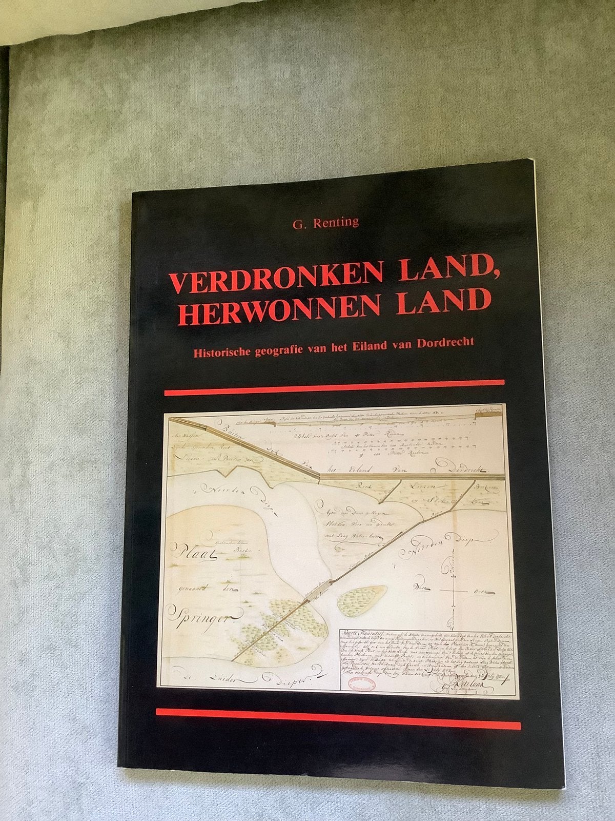 Verdronken land, herwonnen land-Historische geografie Dordt, Ophalen of Verzenden, Zo goed als nieuw