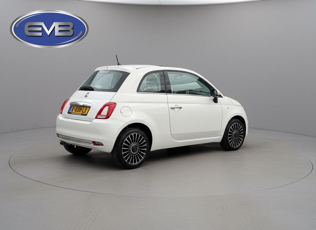 Fiat 500 1.2 4 cilinder Lounge , panoramadak, 16 inch lmv, c, Voorwielaandrijving, Gebruikt, 4 cilinders, 840 kg