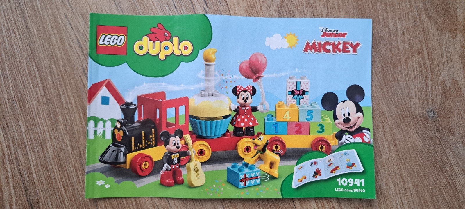 Lego Duplo Disney trein, Ophalen, Zo goed als nieuw, Duplo