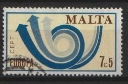 Malta Michel 474, Ophalen of Verzenden, Malta, Gestempeld