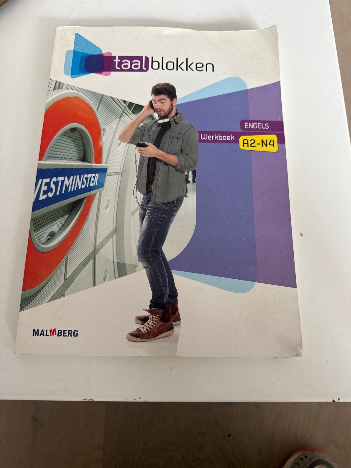 Taalblokken Engels Werkboek A2-N4 Malmberg, Boeken, Ophalen of Verzenden, Zo goed als nieuw, Non-fictie