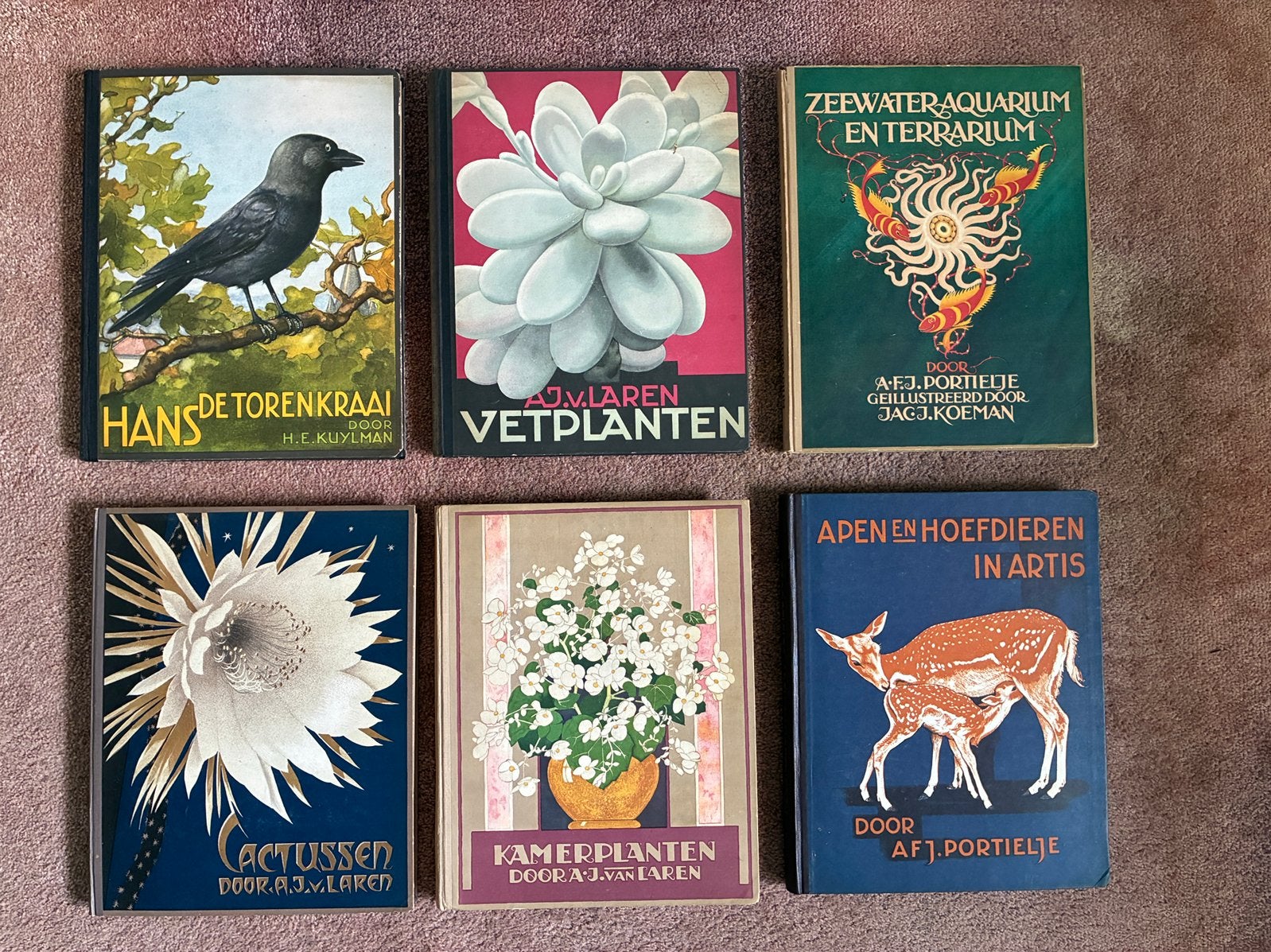 7 originele Verkade albums, Boeken, Ophalen of Verzenden, Gelezen, Plaatjesalbum