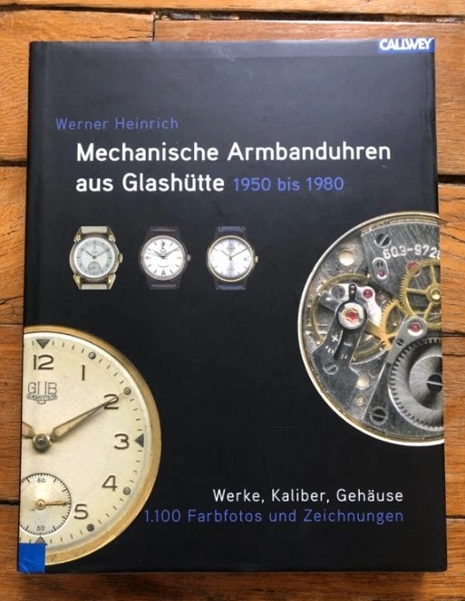 Mechanische Armbanduhren aus Glashütte: 1950 – 1980, Ophalen of Verzenden, Zo goed als nieuw, Werner Heinrich.