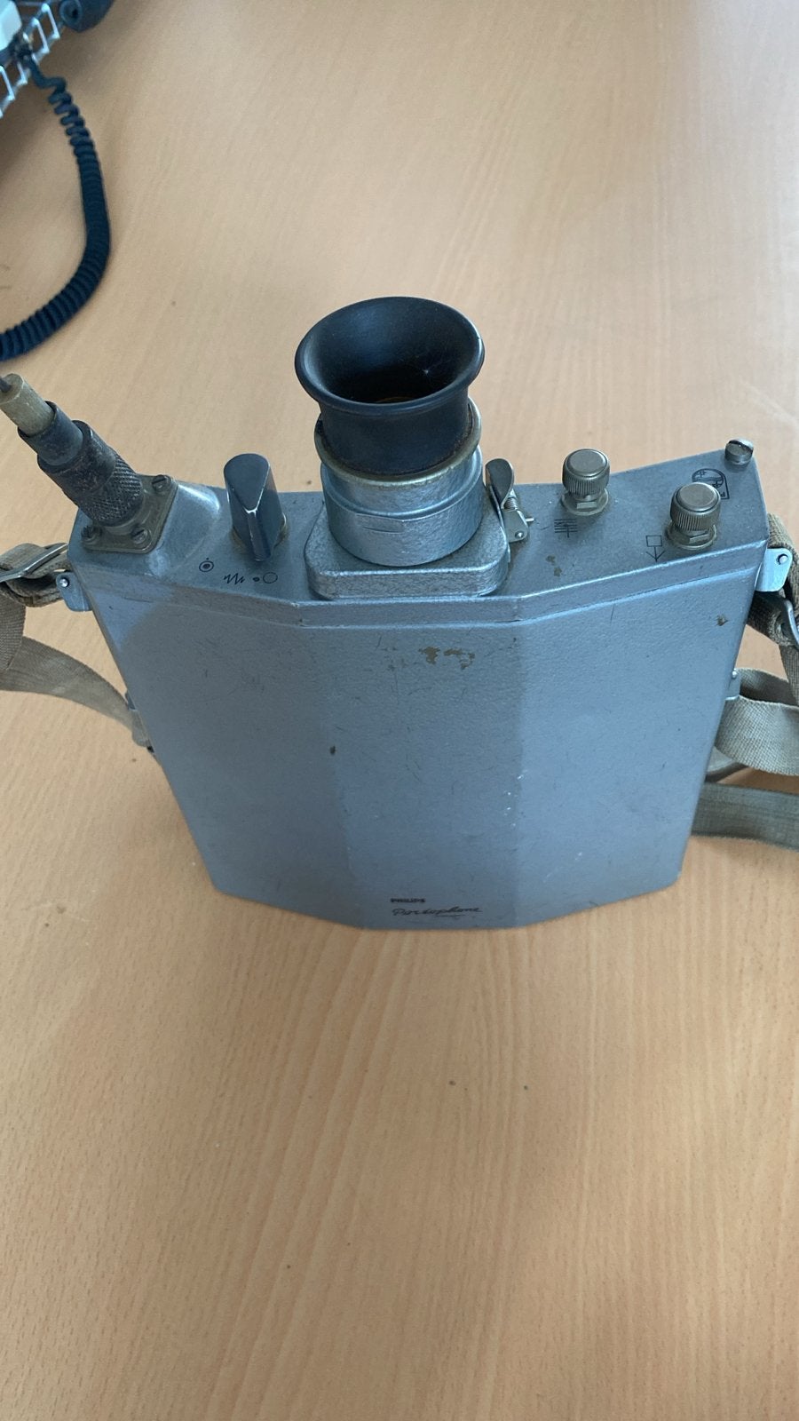 Vintage Philips Portophone Buikorgel genoemd., Ophalen of Verzenden, Minder dan 2 km