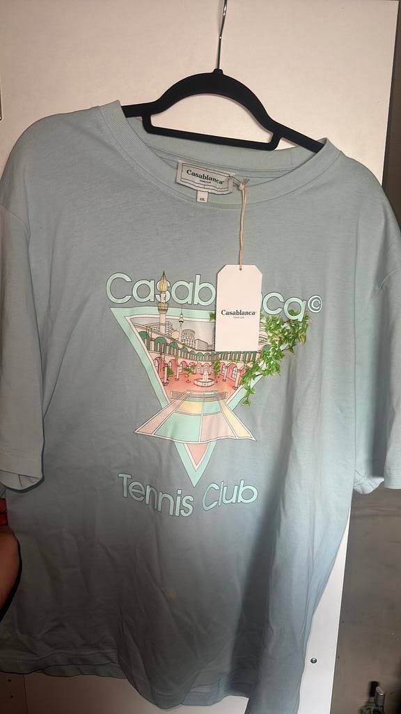 Casablanca shirt xxl, Kleding | Heren, T-shirts, Ophalen of Verzenden, Nieuw, Overige maten, Blauw