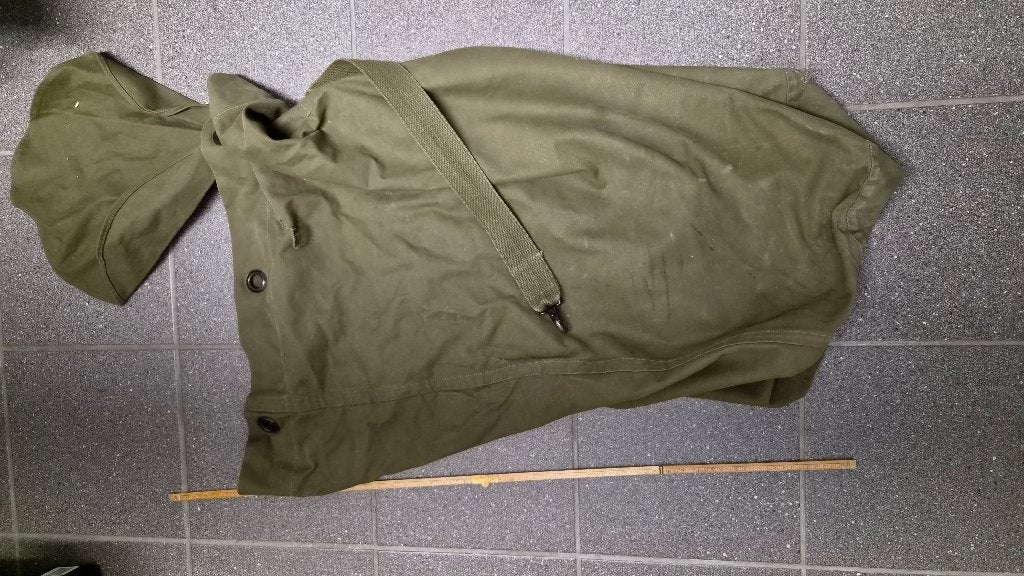 Originele groene leger zak, Ophalen, Landmacht, Nederland, Overige typen