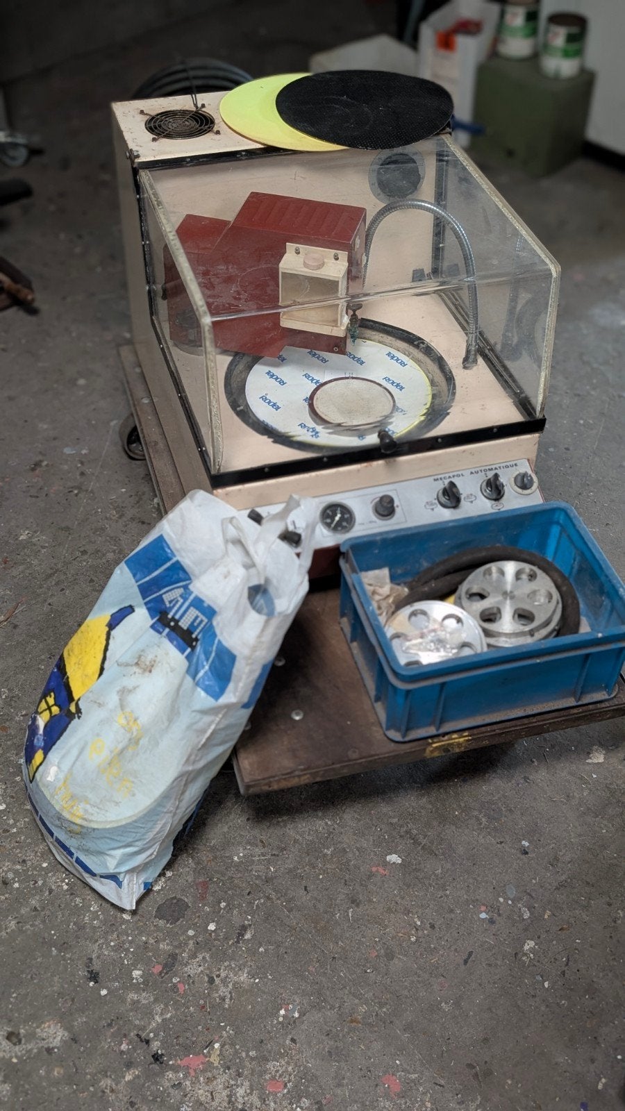 Mecapol polijstmachine, Doe-het-zelf en Verbouw, Overige Doe-het-zelf en Verbouw, Ophalen