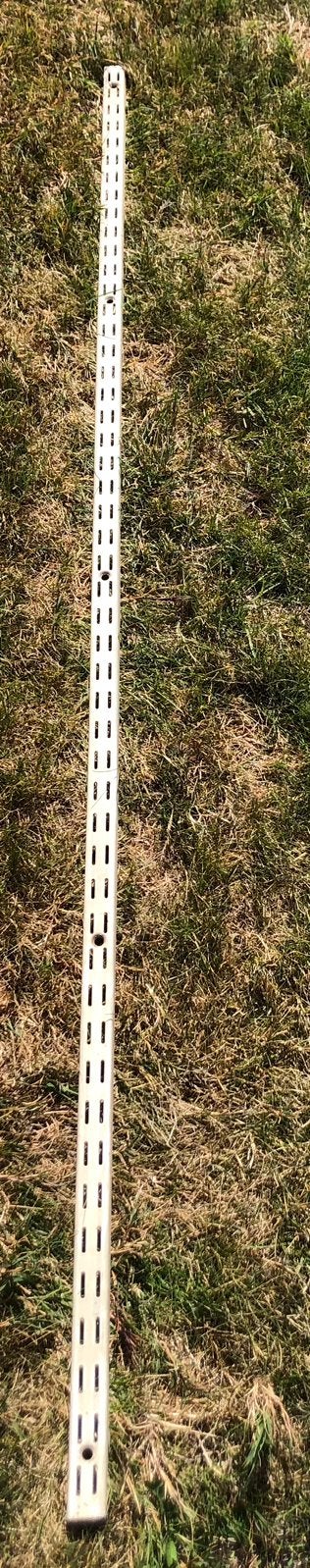 2x Duraline dubbele rail 2m - wandplank systeem, Ophalen of Verzenden, Zo goed als nieuw
