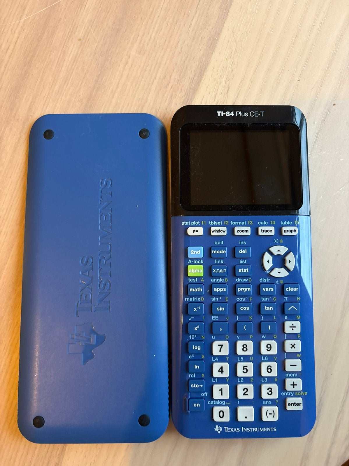 TI -84 Plus CE-T grafische rekenmachine, Diversen, Rekenmachines, Ophalen, Grafische rekenmachine, Zo goed als nieuw