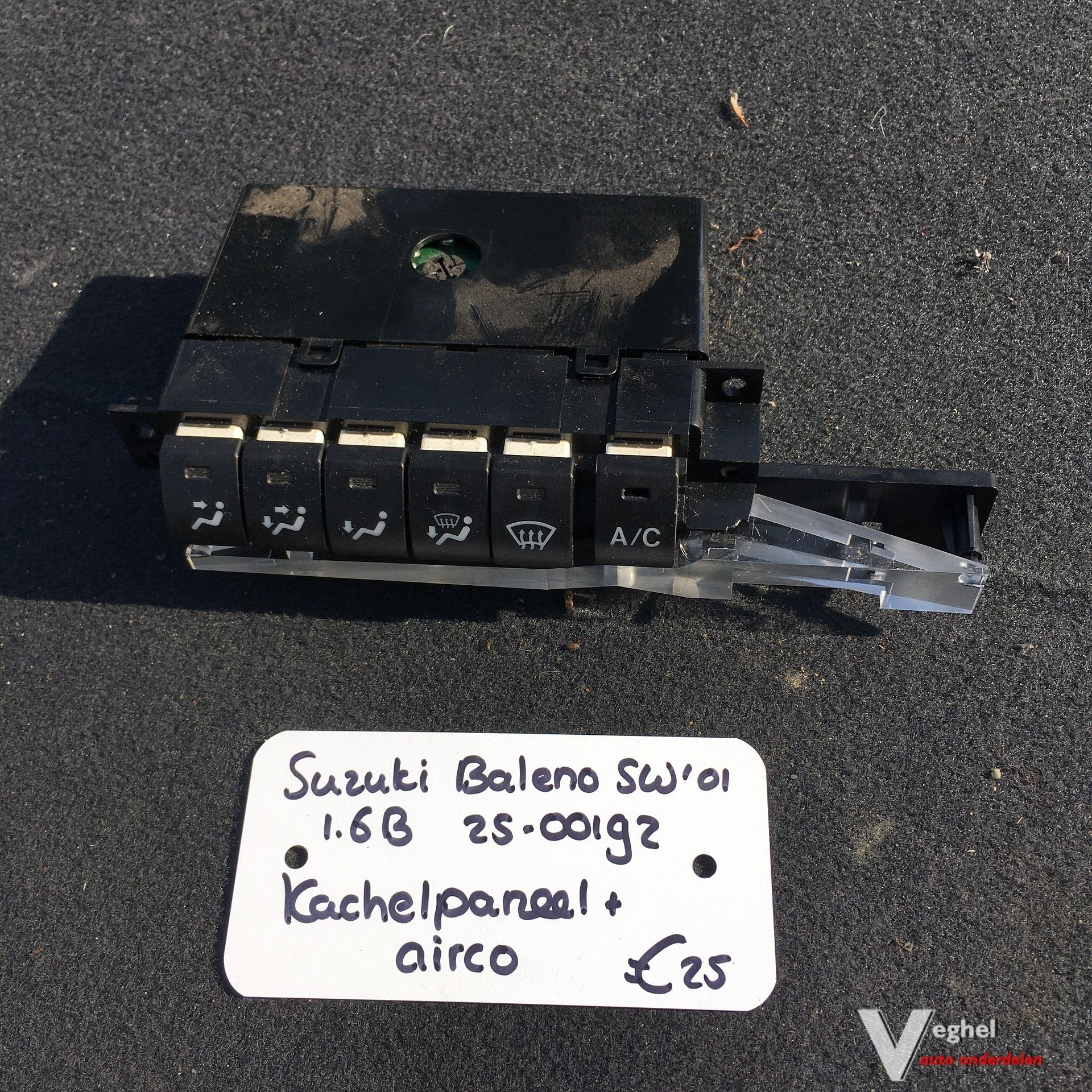 Suzuki Baleno Sw 1.6 Benzine 2001 2500192  Kachelbedieningsp, Gebruikt, -, -, Ophalen of Verzenden