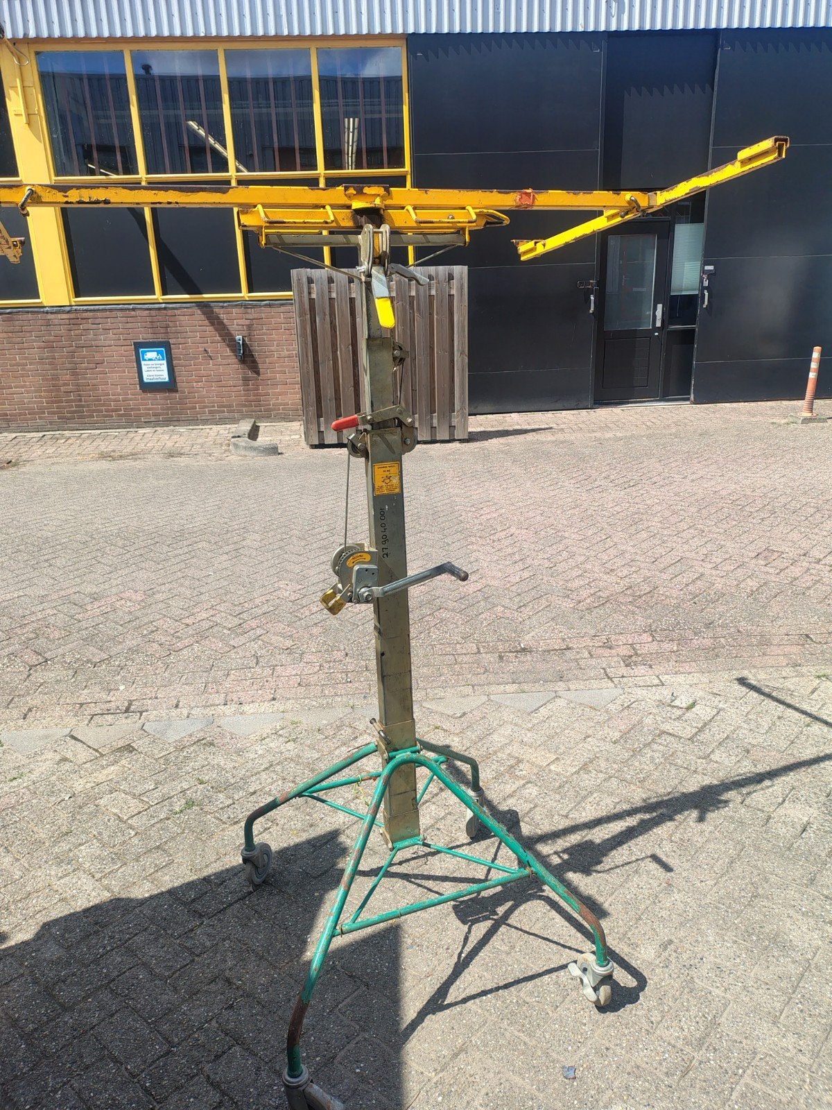 Gipsplaatlift pro zwaar model 312 cm hoog, Ophalen, Gebruikt