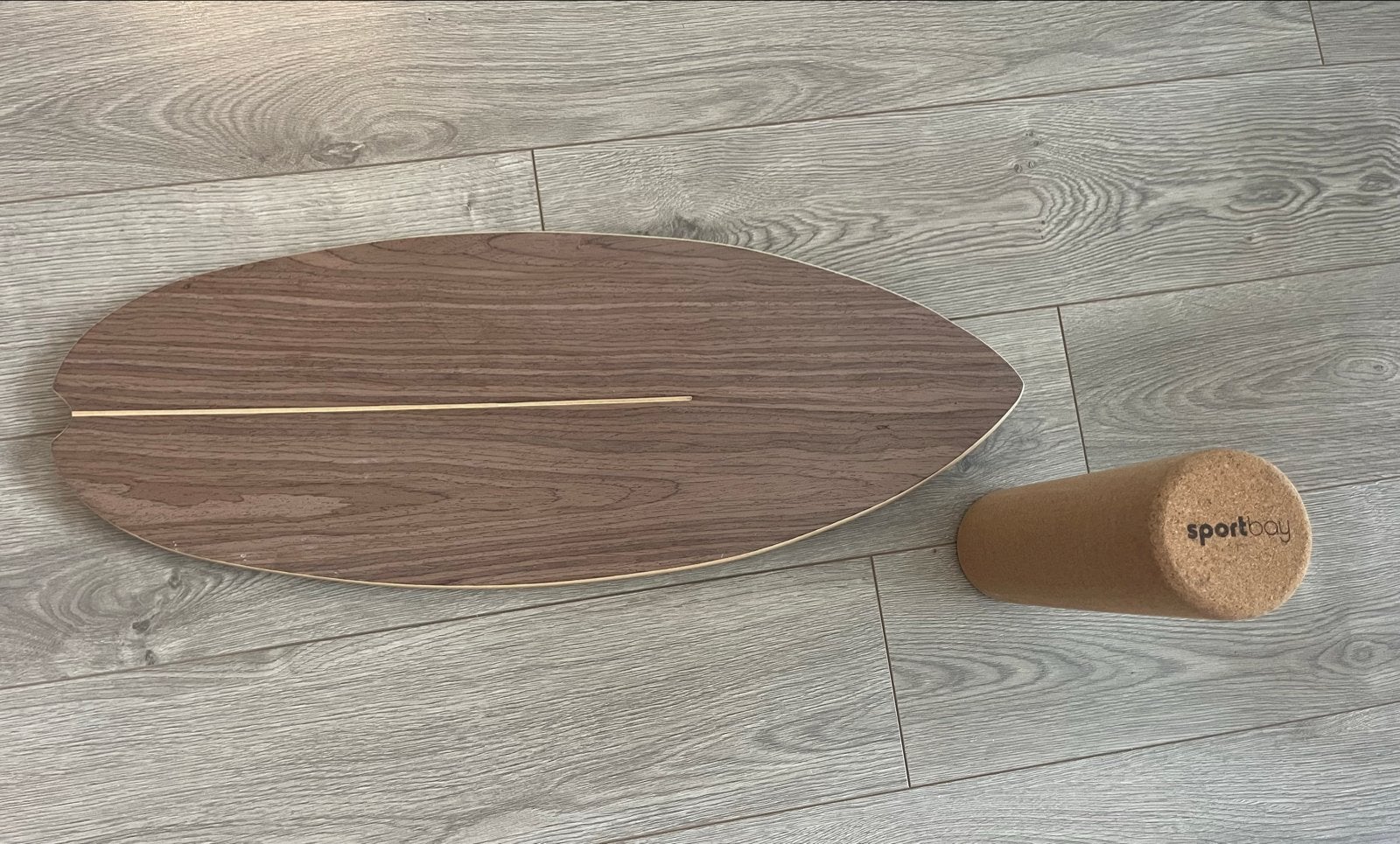 Balance Board met kurkrol, Ophalen of Verzenden, Zo goed als nieuw