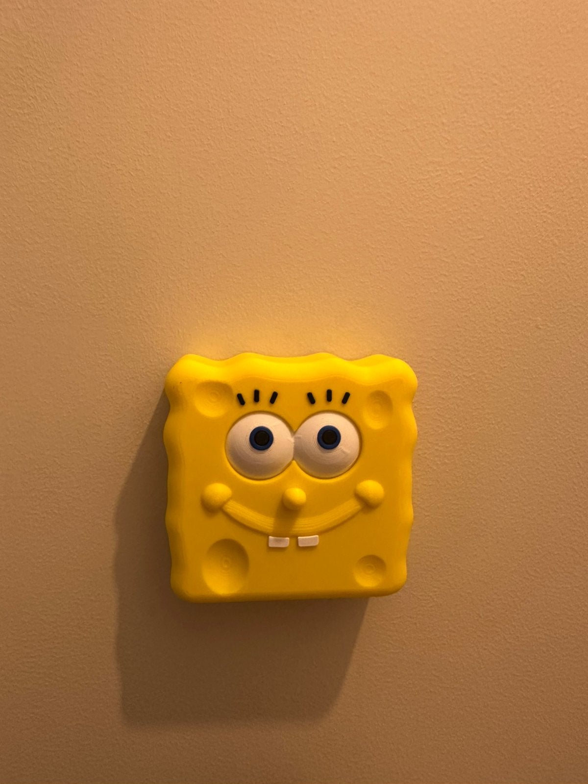 SPONGEBOB LIGHT SWITCH 3D Print 82X82MM, Ophalen, Nieuw