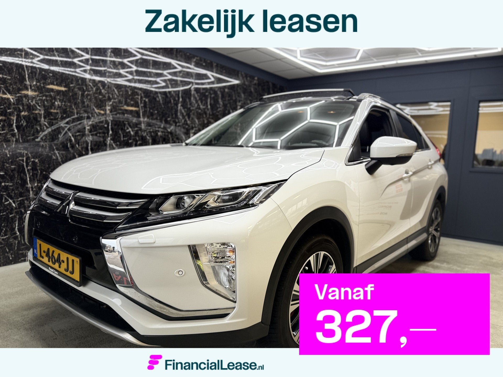 Mitsubishi Eclipse Cross 1.5 DI-T 4WD First Edition instyle, Automaat, 4 cilinders, Wit, Bedrijf