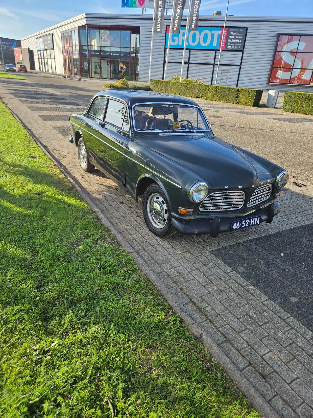 Volvo 121 2.0 122 S 1969 Groen, Auto's, Origineel Nederlands, Handgeschakeld, Particulier, 1987 cc