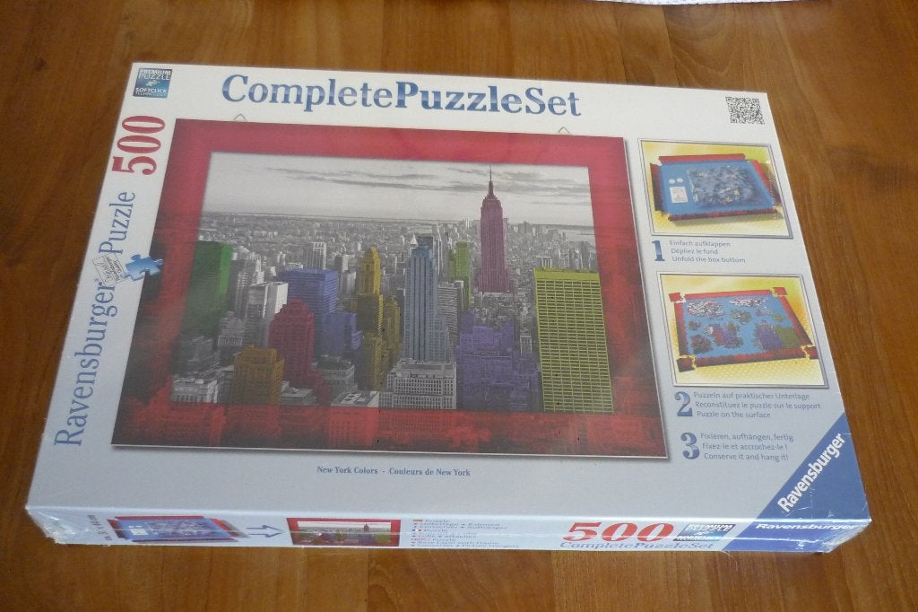 Nieuw Ravensburger '' NEW YORK COLORS '' 500 st., Ophalen, 500 t/m 1500 stukjes, Nieuw, Legpuzzel