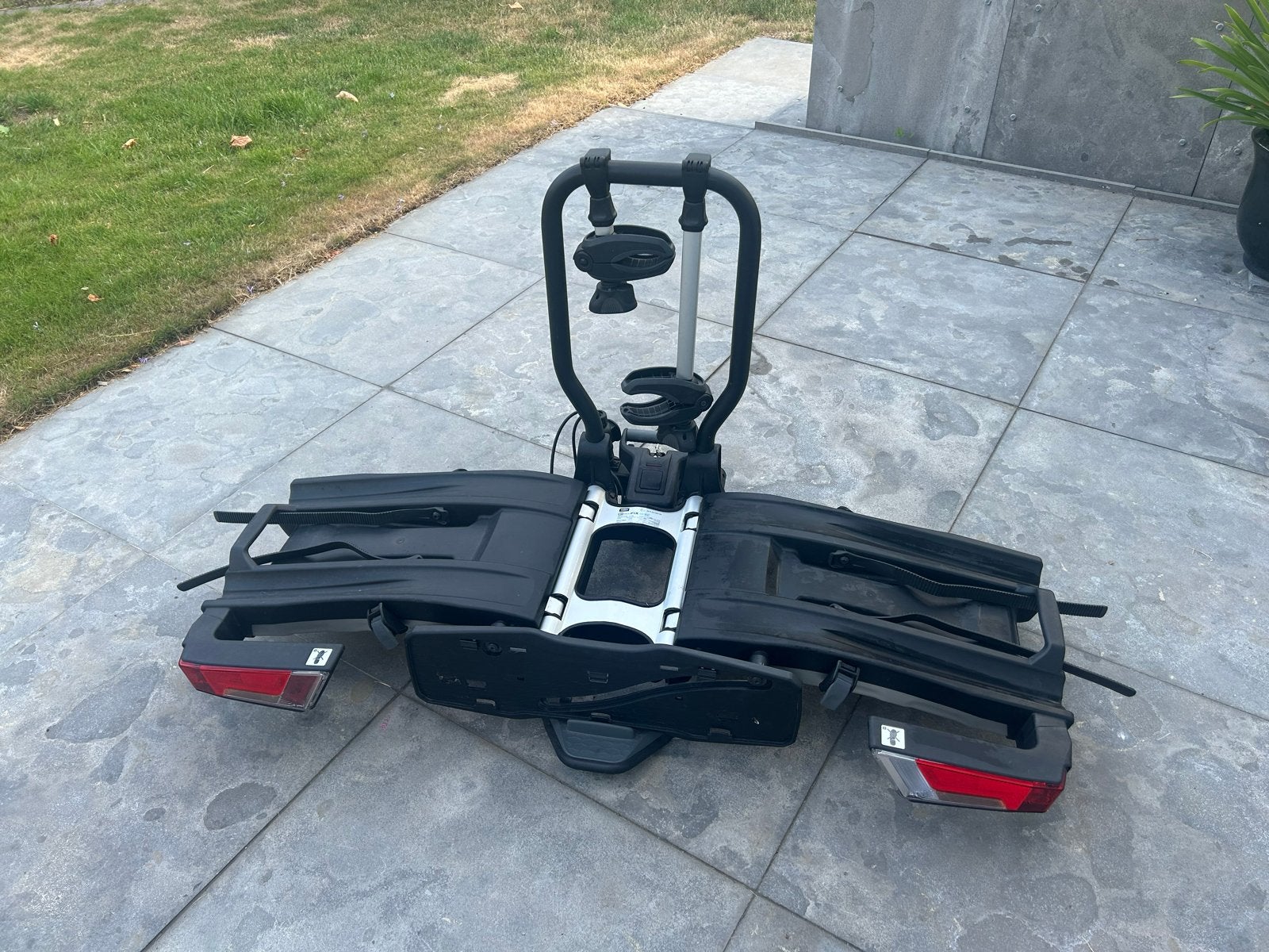 Thule EasyFold XT2 9655 fix4bike fietsendrager opvouwbaar, Auto diversen, Fietsendragers, Zo goed als nieuw, Trekhaakdrager, 2 fietsen