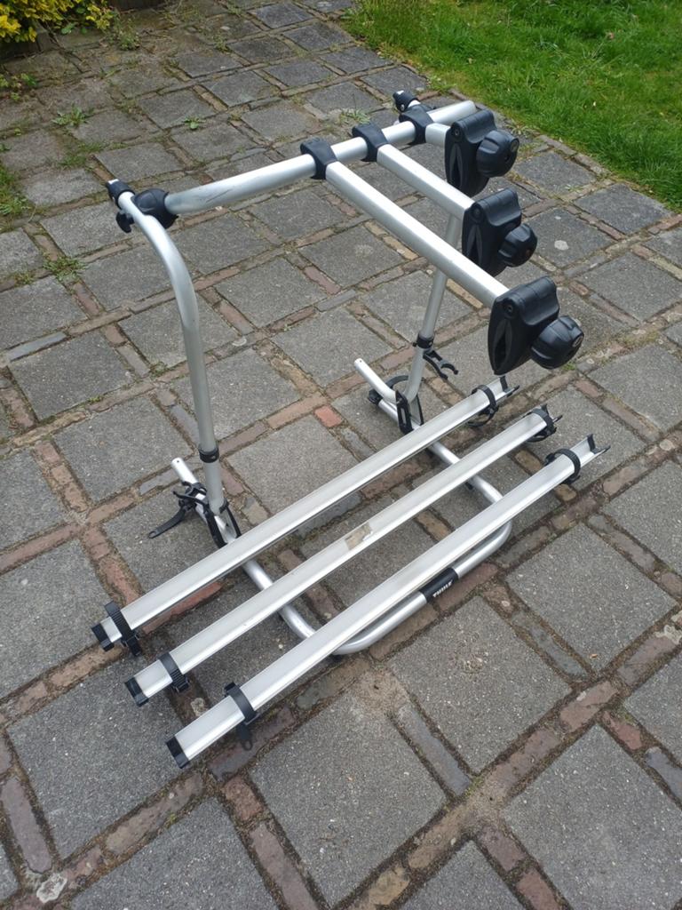 Fietsendrager voor camper (drie fietsen), Ophalen, 3 fietsen of meer, Gebruikt, Achterklepdrager