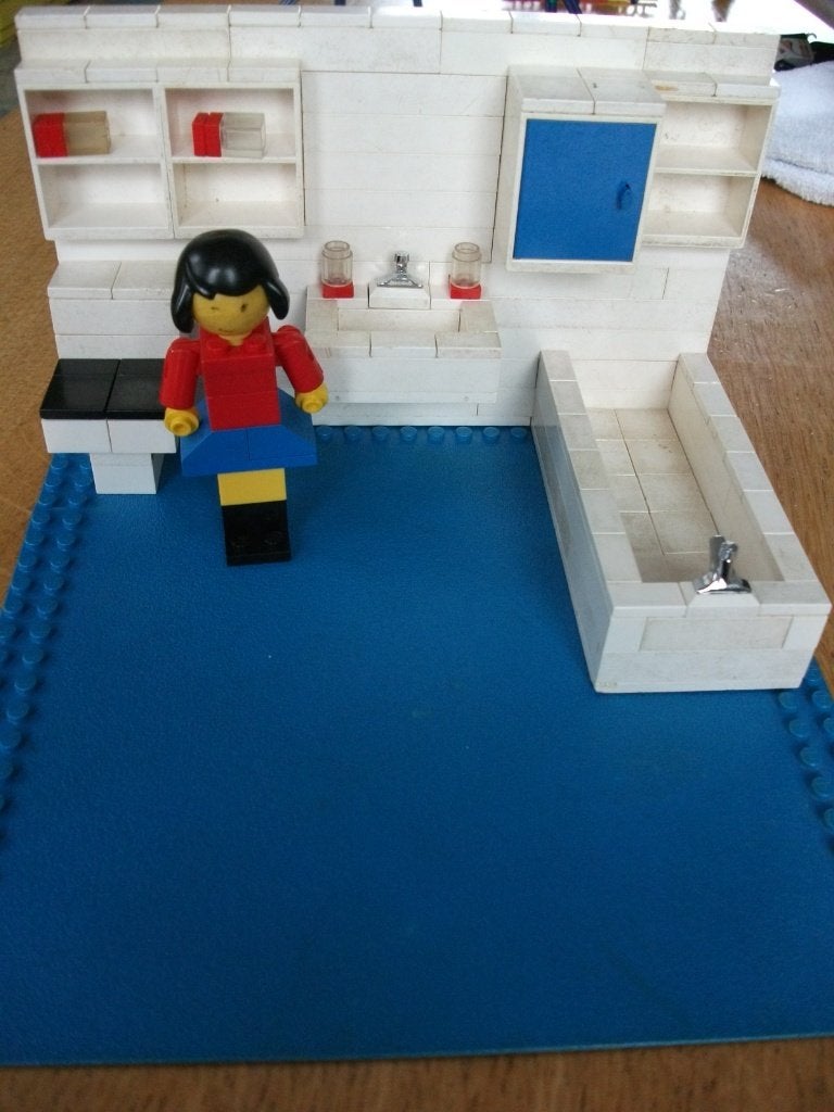 LEGO set 265 Bathroom, Gebruikt, Lego, Inclusief instructies, Ophalen of Verzenden