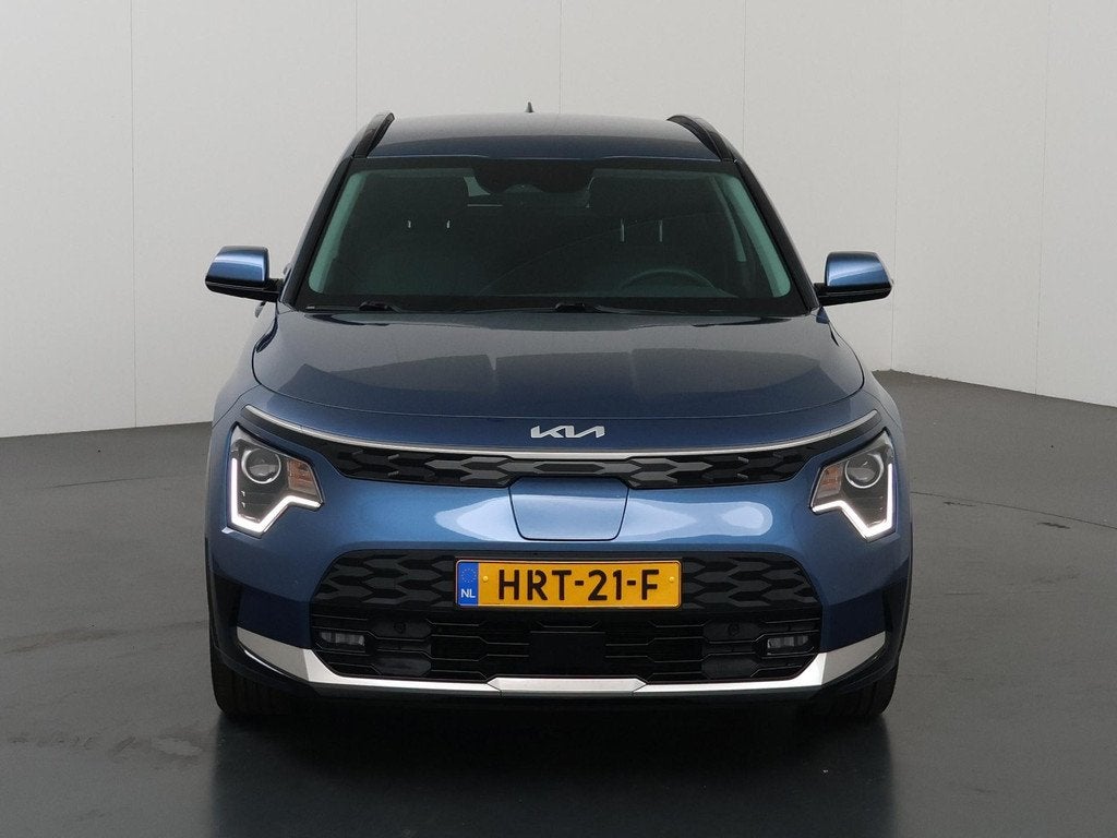 Kia Niro EV Light Advanced 64.8 kWh | Stoel / Stuurwielverwa, Auto's, Kia, Gebruikt, 750 kg, Leder en Stof, Origineel Nederlands