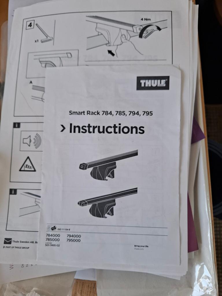 Thule Smart Rack dakdragers Skoda Octavia, Auto diversen, Dakdragers, Ophalen, Gebruikt