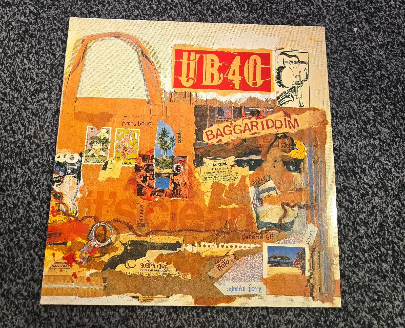 Ub40 baggariddim 2lp Gatefold, Ophalen of Verzenden, LP