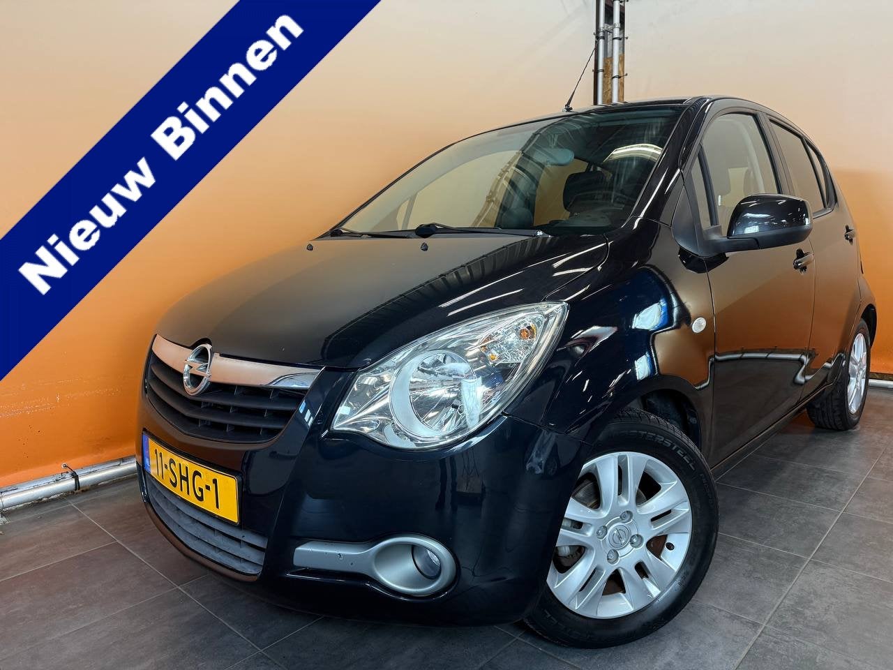 Opel Agila 1.0 Edition navigatie | airco lichtmetalen wielen, Euro 5, Stof, Gebruikt, 31 €/maand