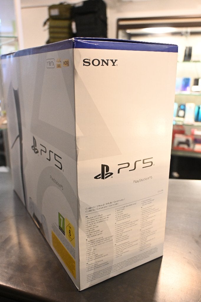 Sony PlayStation 5 Disc Edition - Nieuw in doos, 1 Sony Place, San Mateo, CA 94401, USA, Playstation 5, Support@sony.com, Nieuw