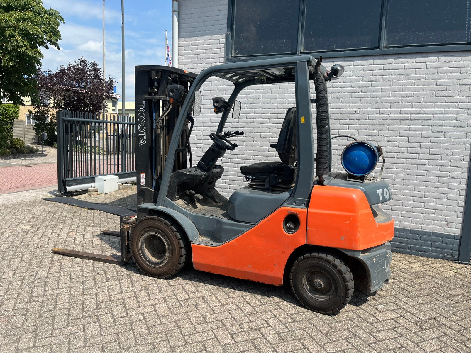 Toyota heftruck, LPG, Japan, Ophalen of Verzenden, 1000 tot 2000 kg