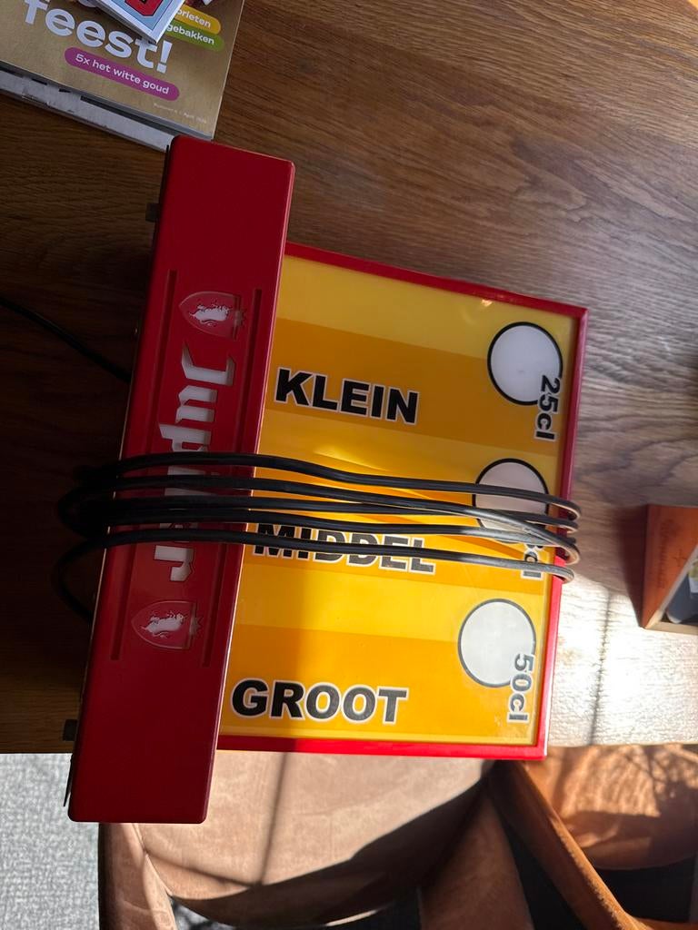 Jupiler lichtbak - Ideaal voor de verzamelaar, Verzamelen, Biermerken, Ophalen of Verzenden, Gebruikt, Overige typen, Jupiler