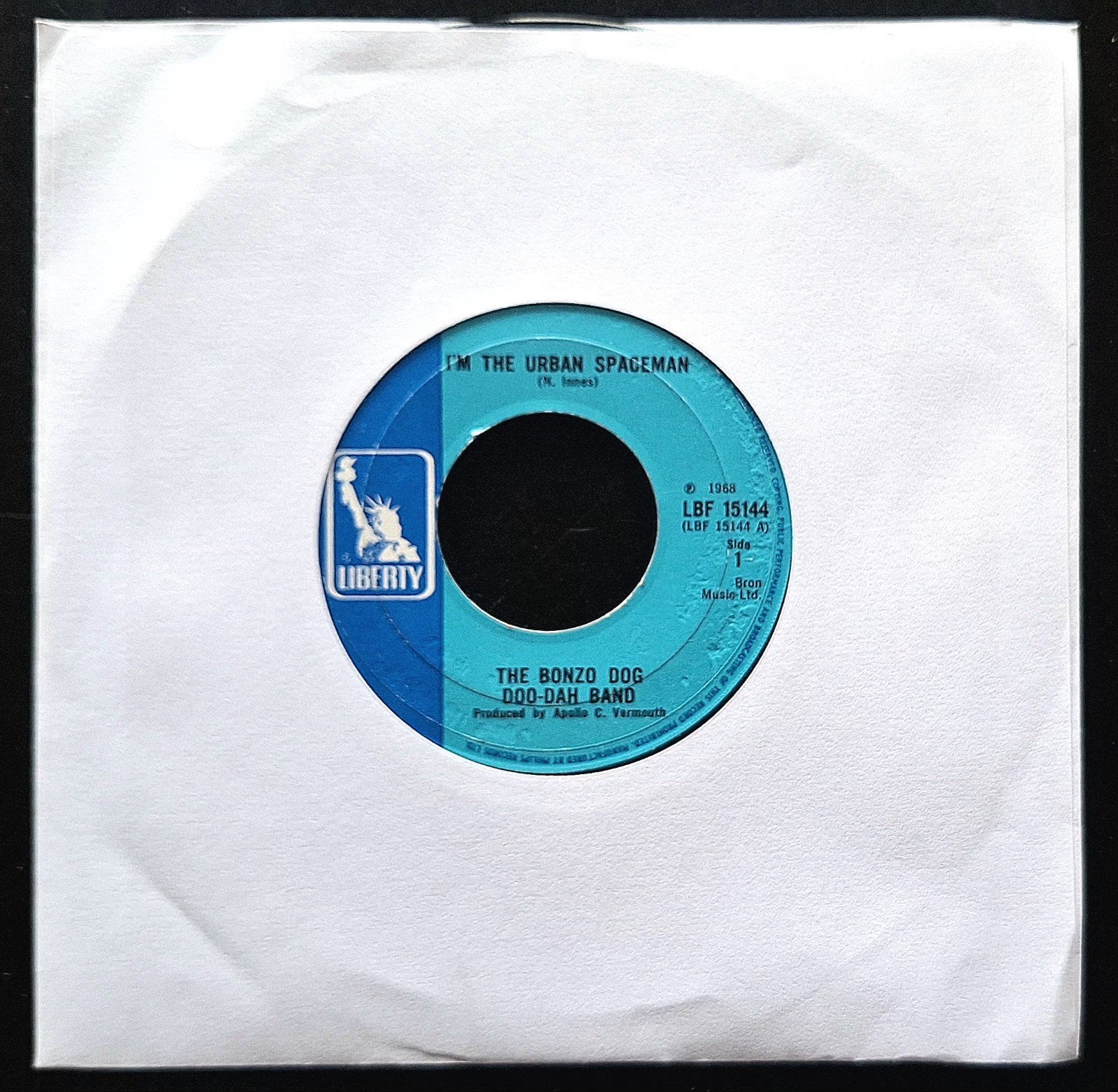 7"/SINGLE  BONZO DOG DOO DAH BAND - I'm The Urban Spaceman, Ophalen of Verzenden, Gebruikt, Pop