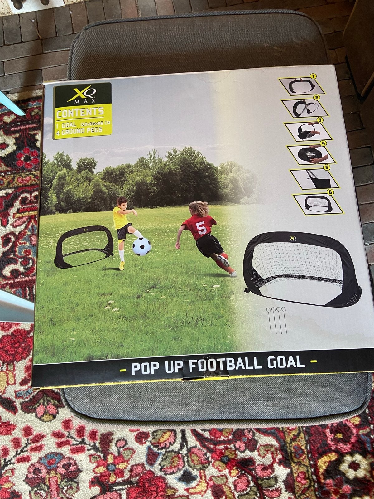 XQ Max Pop-up Voetbaldoel - Slechts één keer gebruikt, Ophalen, Zo goed als nieuw, Overige typen