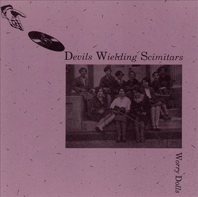 LP Devils Wielding Scimitars - Worry dolls, Ophalen, Singer-songwriter, Gebruikt, 12 inch